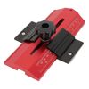 Thin Rip Table Saw Jig, Thin Rip Jig Time Saving Compact Strong Stainless Steel Precise Thin Rip for Band Saw (Red)