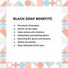 AKWAABA African Black Soap (4oz) (Honey)