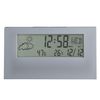 Acctim 15847 Vertex grey alarm clock with indoor temperature