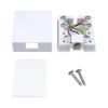 Skywalker Modular Surface Mount Phone Jack (White)