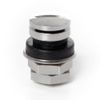 Circuit Performance Chrome Bolt-in Flush Mount Valve Stems (Set of 4)