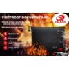 2000℉ Large Fireproof Document Bag, 13.4X 9.4 in Upgrade Fire Proof money Pouch