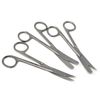 3 Pcs Operating Scissors 4.5" Curved Sharp/Sharp+Sharp/Blunt+Blunt/Blunt Ends