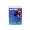 Dual Lock TELEPASS Closable Fixing System, Transparent, Set of 2 Pieces