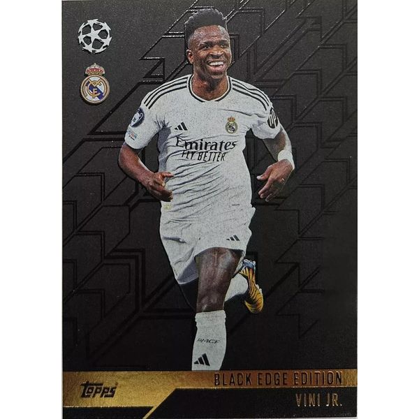 Generic Match Attax 2024/25 Vini Jr. Black Edge Edition Trading Card