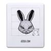'Cyberpunk White Rabbit' Sliding Puzzle (PZ00029631)