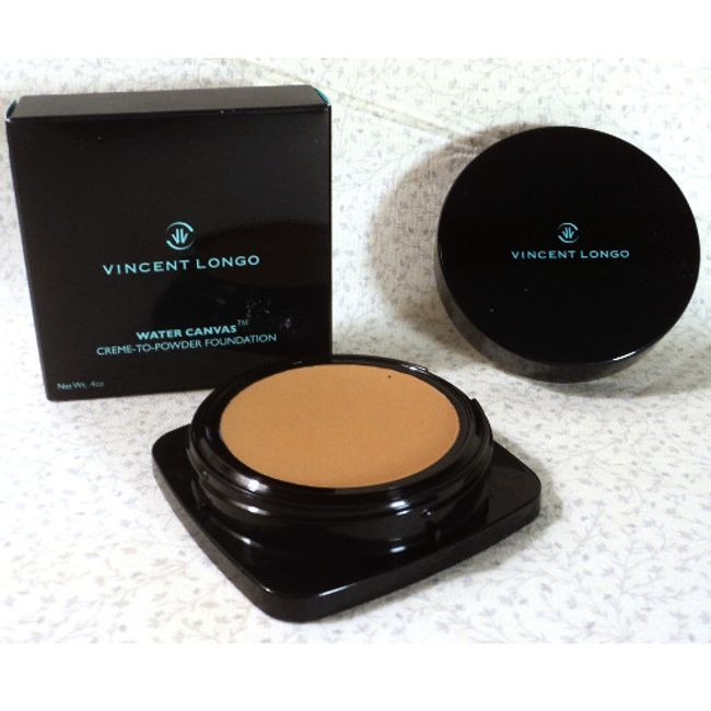 VINCENT LONGO Water Canvas Creme-To-Powder Foundation, Golden Tan