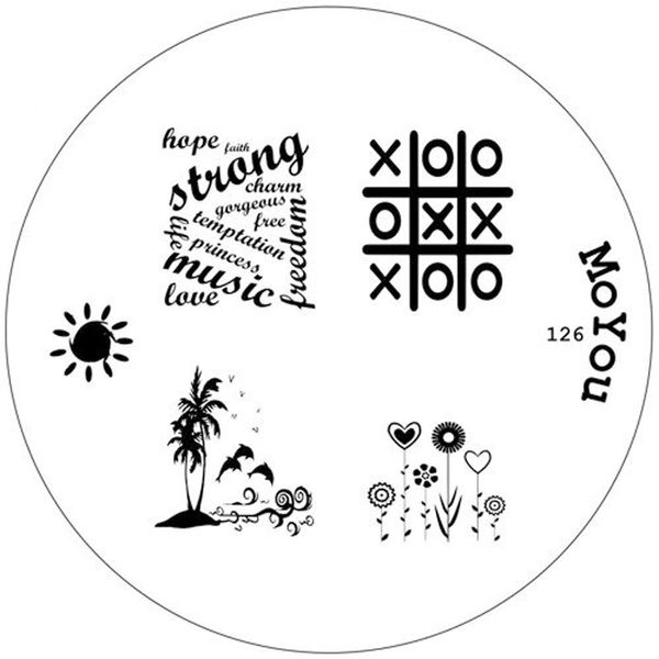 MoYou Image Plate Number 126