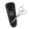 ZEUS Beard Scissors, Premium Handmade German Stainless Steel Beard Trimming Scissors with Leather Case - MADE IN GERMANY