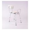 NRS Healthcare Malvern Stool With Arms & Padded Back