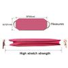 Evridwear Exfoliating Back Scrubber with Handles Two Sides for Body Shower Deep Cleans Skin Massages Invigorating Blood Circulation Men Women One Size (2 Pack Pink)