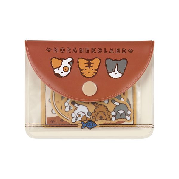 Sanrio 466531 Noraneko Land Sticker & Case Set