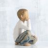Enesco Willow Tree Inquisitive Child Figurine