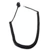 PUR CURLY SPIRAL ELECTRICAL MAINS CABLE & PLUG MULTI USE UP TO 4 METER LONG 13A