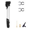 Milestone Camping 80460 Compact Bicycle Air Pump / Includes Brackets and Adaptors / Compact Size / Durable Material / Multi-Purpose Tool / Cycling Essential