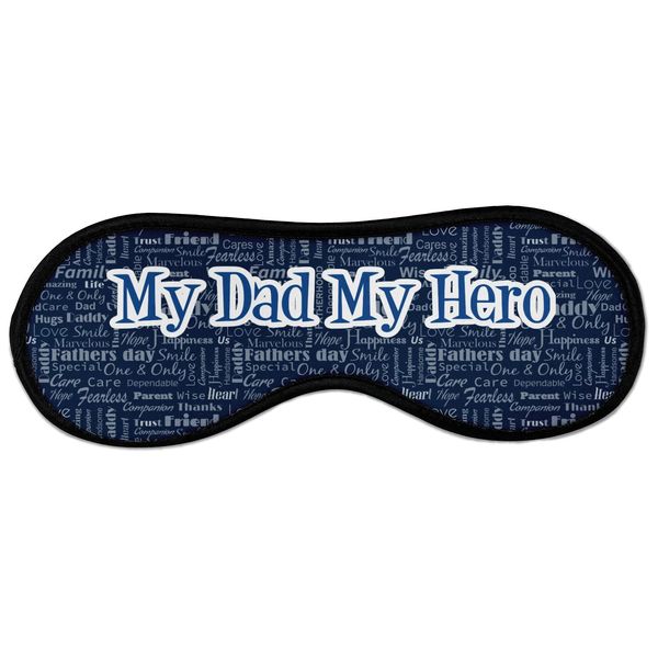 Personalized My Father My Hero Sleeping Eye Masks - Large