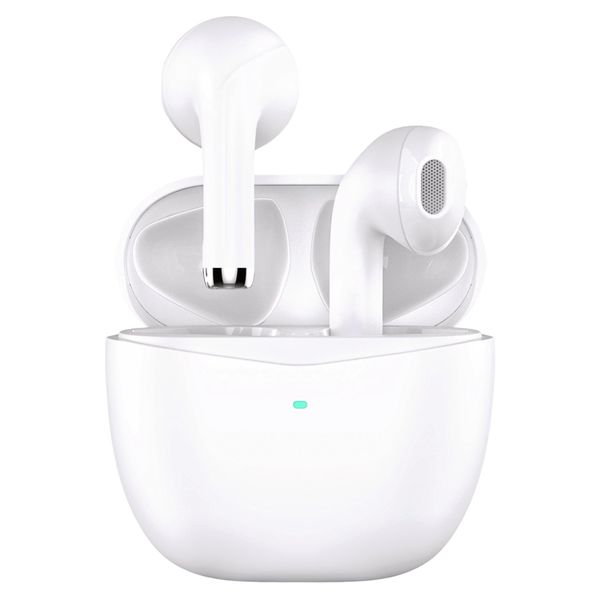 WATCHEM Wireless Earbuds TWS Earphones, 5.0 Bluetooth in-ear headphones, IPX5 Waterproof, TWS Bluetooth Earphones, Fast Charging Case, AI supported (White)