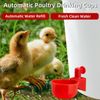 4pcs Chicken Automatic Waterer Cups Poultry Drinker Waterer Duck Quail Hen USA