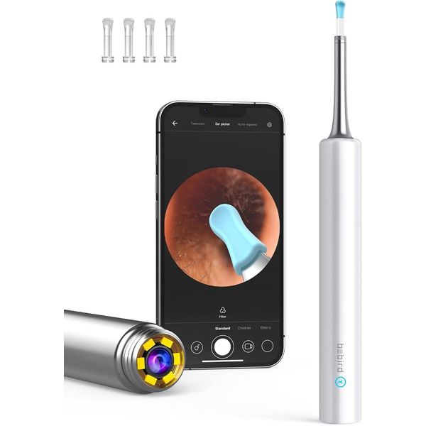 BEBIRD® C3 Ear Cleaner, Ear Wax Removal Tool Wireless Otoscope with 1080P HD