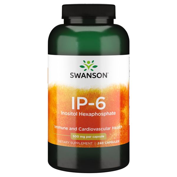 Swanson IP-6 Inositol Hexaphosphate - Natural Supplement Aiding Heart Health,