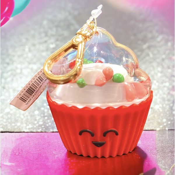 BATH & BODY WORKS Sprinkled Cupcake Pocketbac Hand Sanitizer Holder New