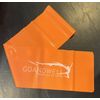 Workout Exercise Band Orange 6" x 46" One Length, Not Connected- A0080
