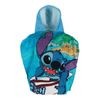 Lilo & Stitch Poncho, Multi-Colour, One Size, multi-coloured