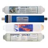 4pcs replacement inline filter set portable Reverse Osmosis plus 75 GPD membrane
