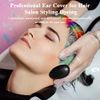 Lurrose 20Pcs Hair Dye Earmuffs Plastic Ear Protectors Waterproof Ear Caps Hair Coloring Ear Covers Ear Shields for Barber Home Shower