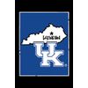 Collegiate Garden Flag (Kentucky "State")