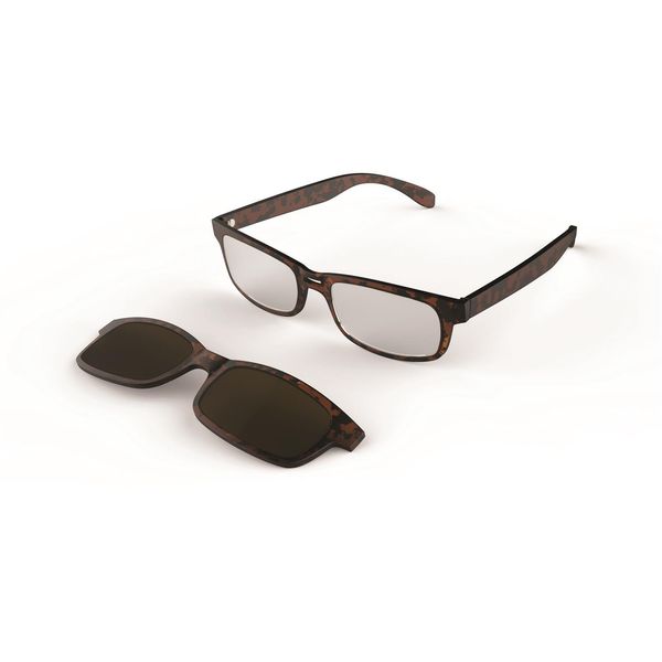 IF +2.0 Tortoiseshell Sun Reader