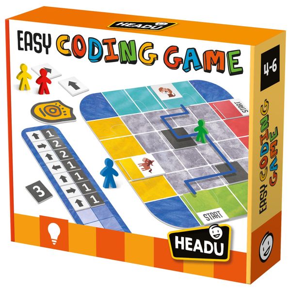 HEADU | Easy Coding Game - play and programming for children | Educational Games & Puzzles | STEM Toys | Ages 4-8 years