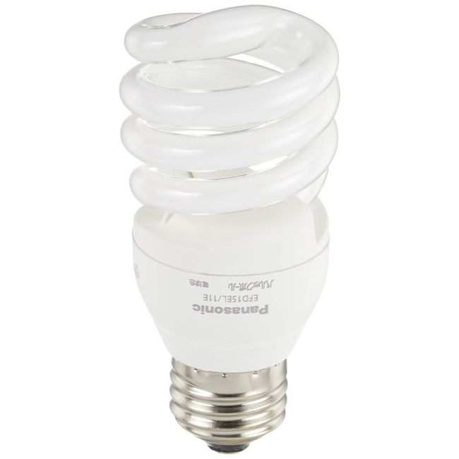 Panasonic EFD15EL11EF2 Pallook Ball 26mm Base Diameter Bulb, 60 Shape Light Bulb Color