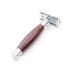 FREED Double Edge Razor,single blade razor,aluminum alloy handle in an elegant purple sandalwood color,with10 Japanese 6cr13 Stainless Steel Blades,It's the best gift for men, fathers,or birthdays