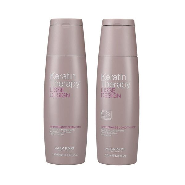 AlfaParf Lisse Design Keratin Shampoo & Conditioner Duo 250ml