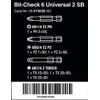 Bit check 6 universal 2SB bits for PH/PZ/TX screws