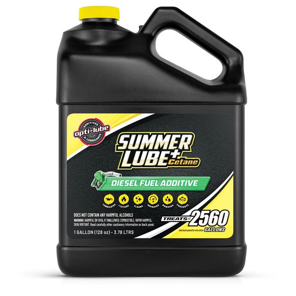 Opti-Lube Summer+ Cetane Formula Diesel Additive: 1 Gallon without Accessories