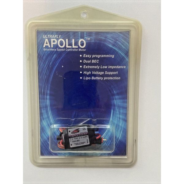 ULTRAFLY APOLLO 12 AMP BRUSHLESS SPEED CONTROLLER NEW IN PACKAGE