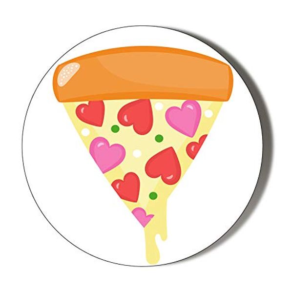 CARTOON PIZZA SLICE 58mm Make Up Mirror