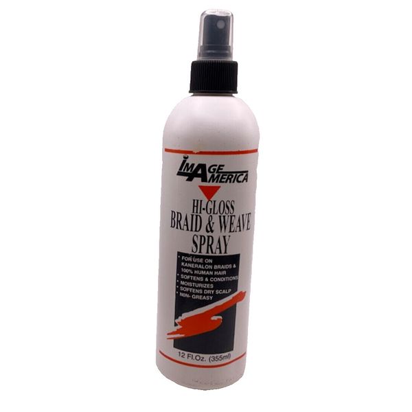 Image America Hi-Gloss Braid & Weave Spray/12 fl oz