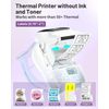 Phomemo M110 Portable Thermal Label Maker Bluetooth Receipt Barcode Printer