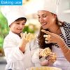 Chef Hat,Adult Premium Adjustable Elastic Baker Kitchen Cooking Chef Cap White
