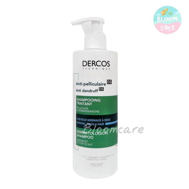 Vichy Dercos Anti-Dandruff Shampoo for Normal to Oily Hair 390ml