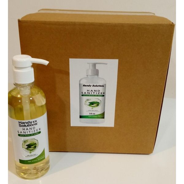 Hand Sanitizer (16oz)  Case of 12