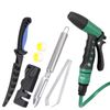 Portable Folding Fish Cleaning Table Camping Table w/ Faucet Hose Grid Rack