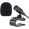 Universal Car Mic Microphone Fits 3.5mm and 2.5mm Bluetooth Enabled Stereo Audio