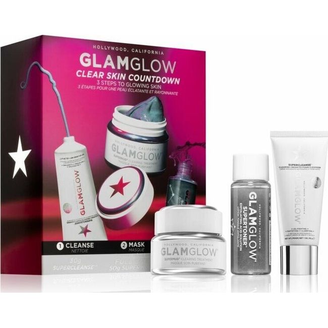 Glamglow Clear Skin Countdown 3 step skincare pack