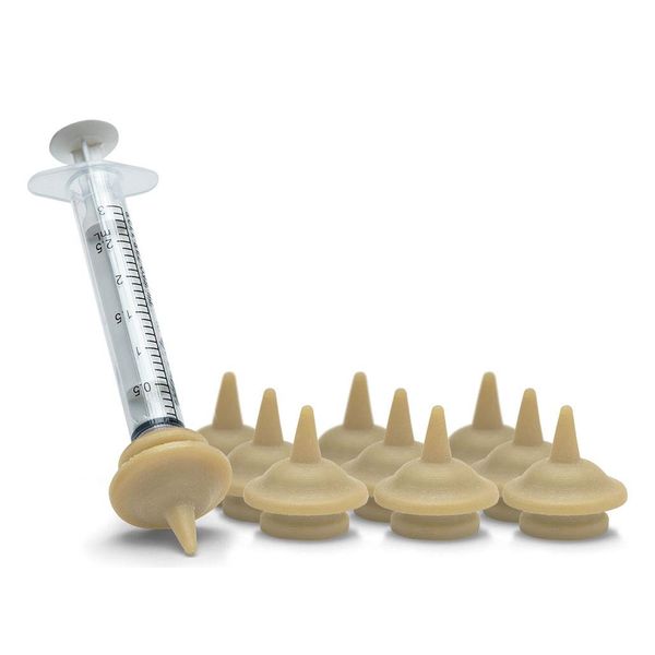 Miracle Nipple Syringe Included, Mini - 10 Pack