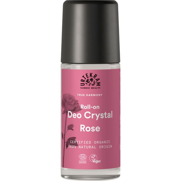 Urtekram Rose Deo Crystal Roll-On Organic 50 ml