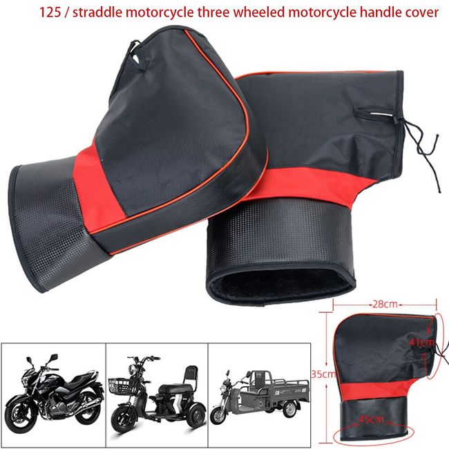 Motorcycle winter best sale handlebar covers